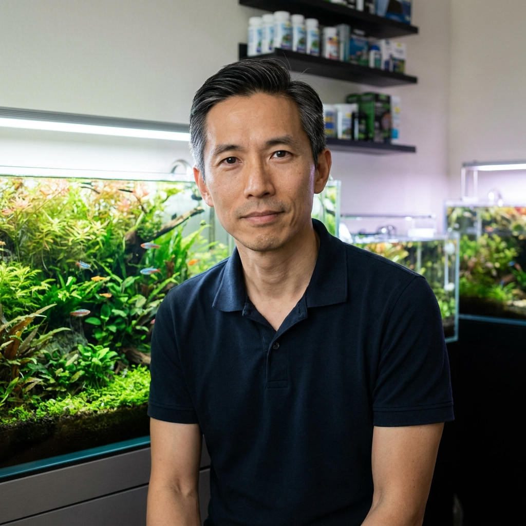 Ken, aquarium hobbyist and author